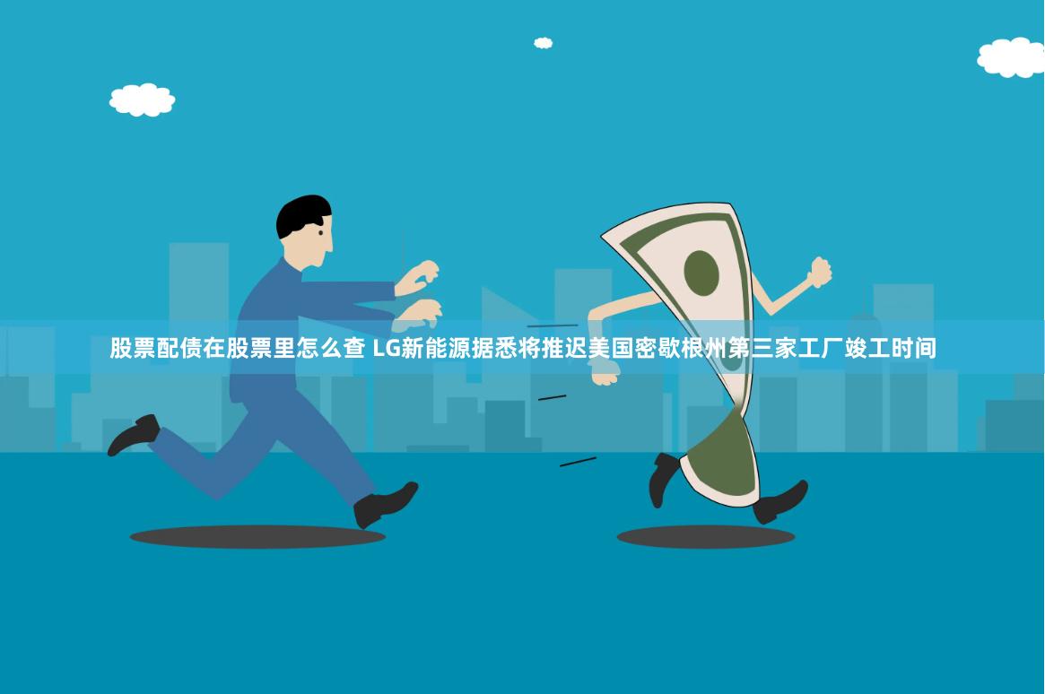 股票配债在股票里怎么查 LG新能源据悉将推迟美国密歇根州第三家工厂竣工时间