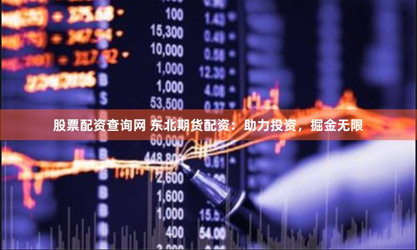 股票配资查询网 东北期货配资：助力投资，掘金无限